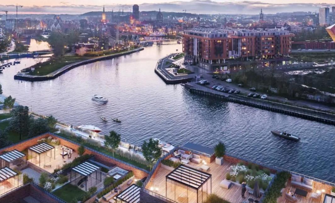 Motlawa Inn Apartment-Suna,Gym&Parking Gdańsk Zewnętrze zdjęcie